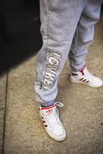 Hustler's Ambition Kid's Track Pants Grey