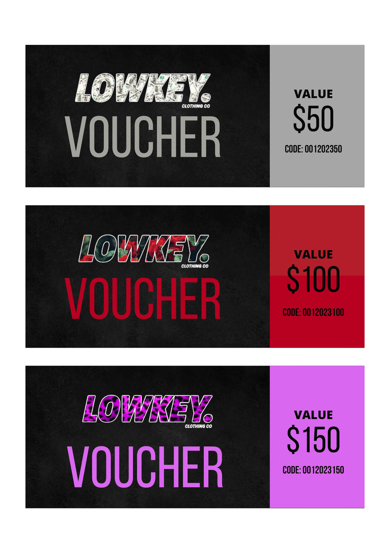 Lowkey Clothing Co Voucher