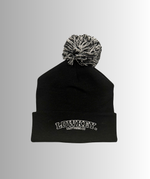 Lowkey University Beanie (with Pompom)