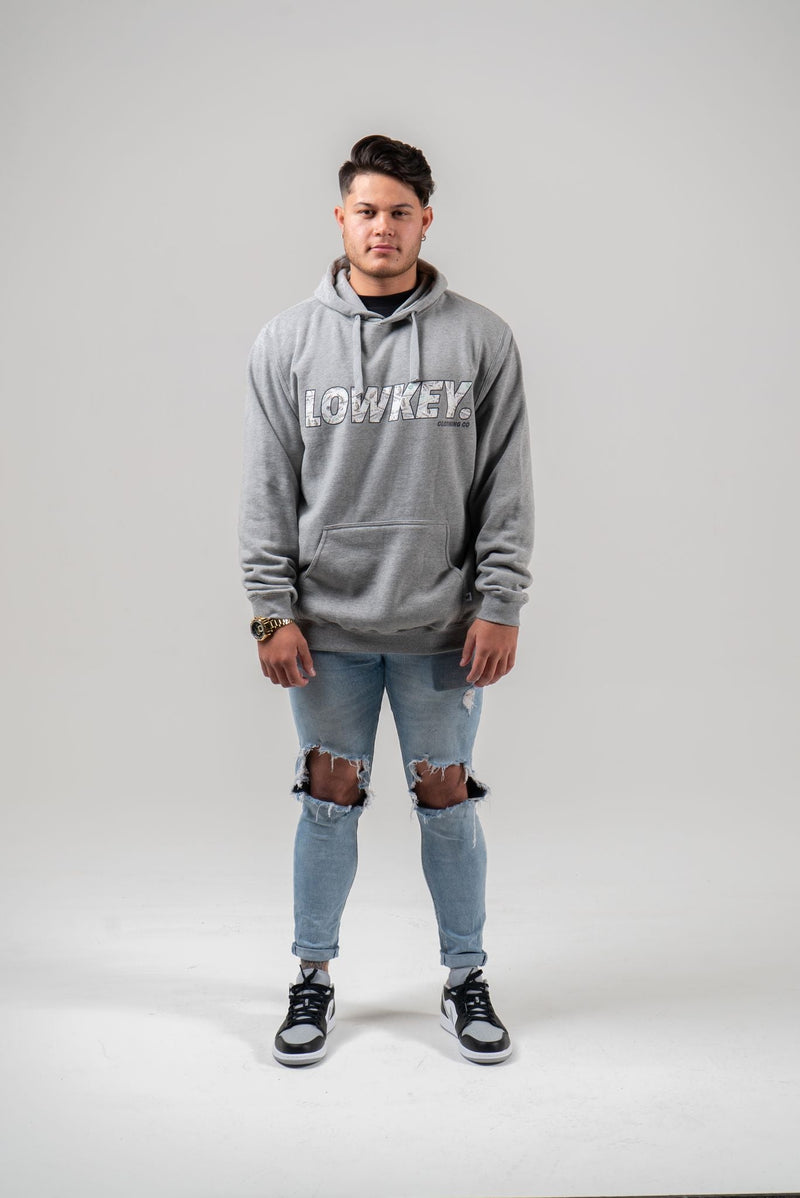 Hustler's Ambition Hoodie Grey