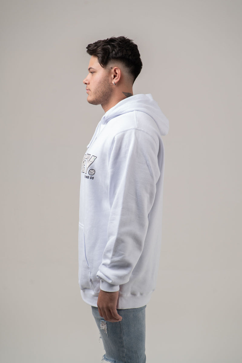 Hustler's Ambition Hoodie White